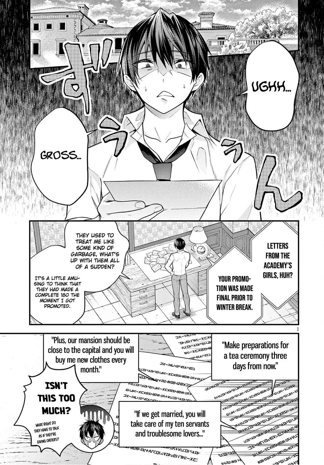 Otomege Sekai wa Mob ni Kibishii Sekai desu Chapter 39 – Page 2