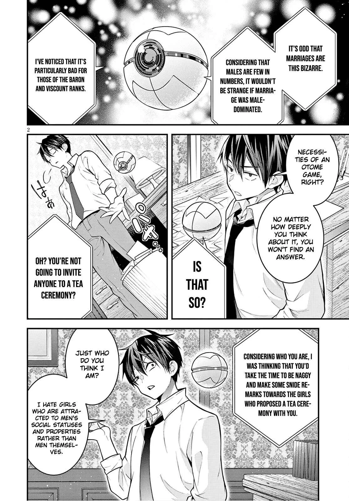 Otomege Sekai wa Mob ni Kibishii Sekai desu Chapter 39 – Page 3