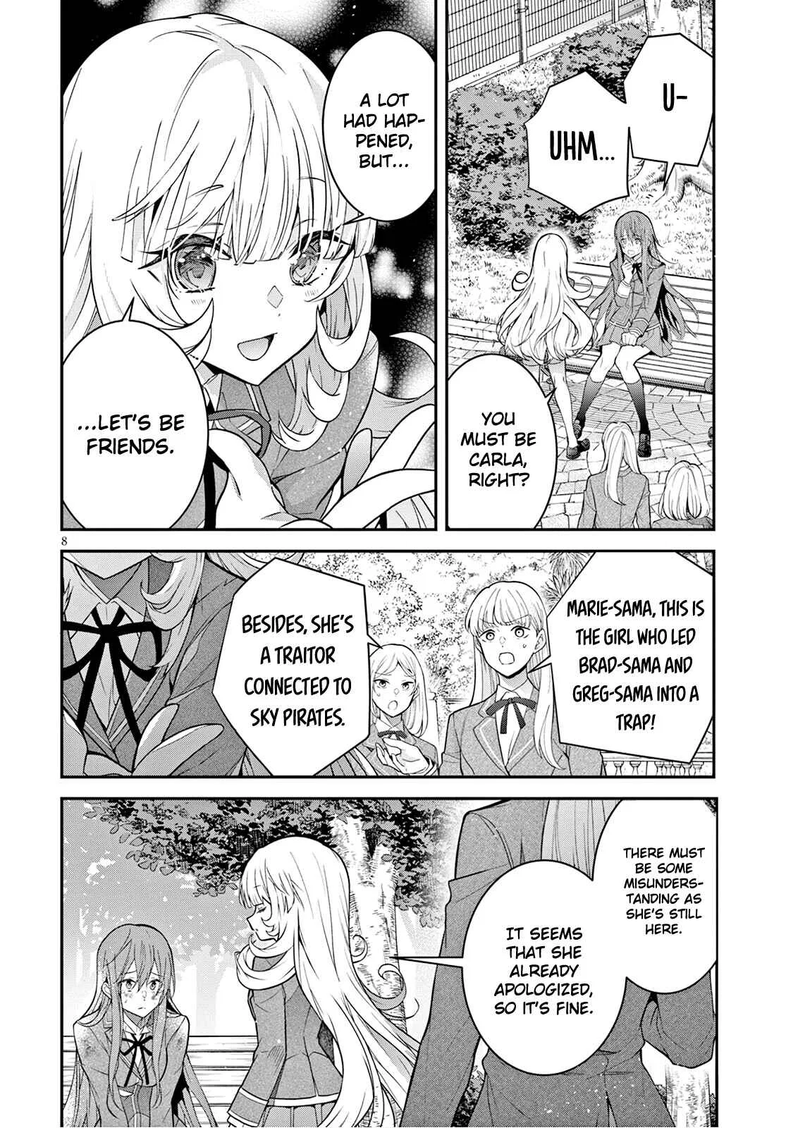 Otomege Sekai wa Mob ni Kibishii Sekai desu Chapter 39 – Page 8