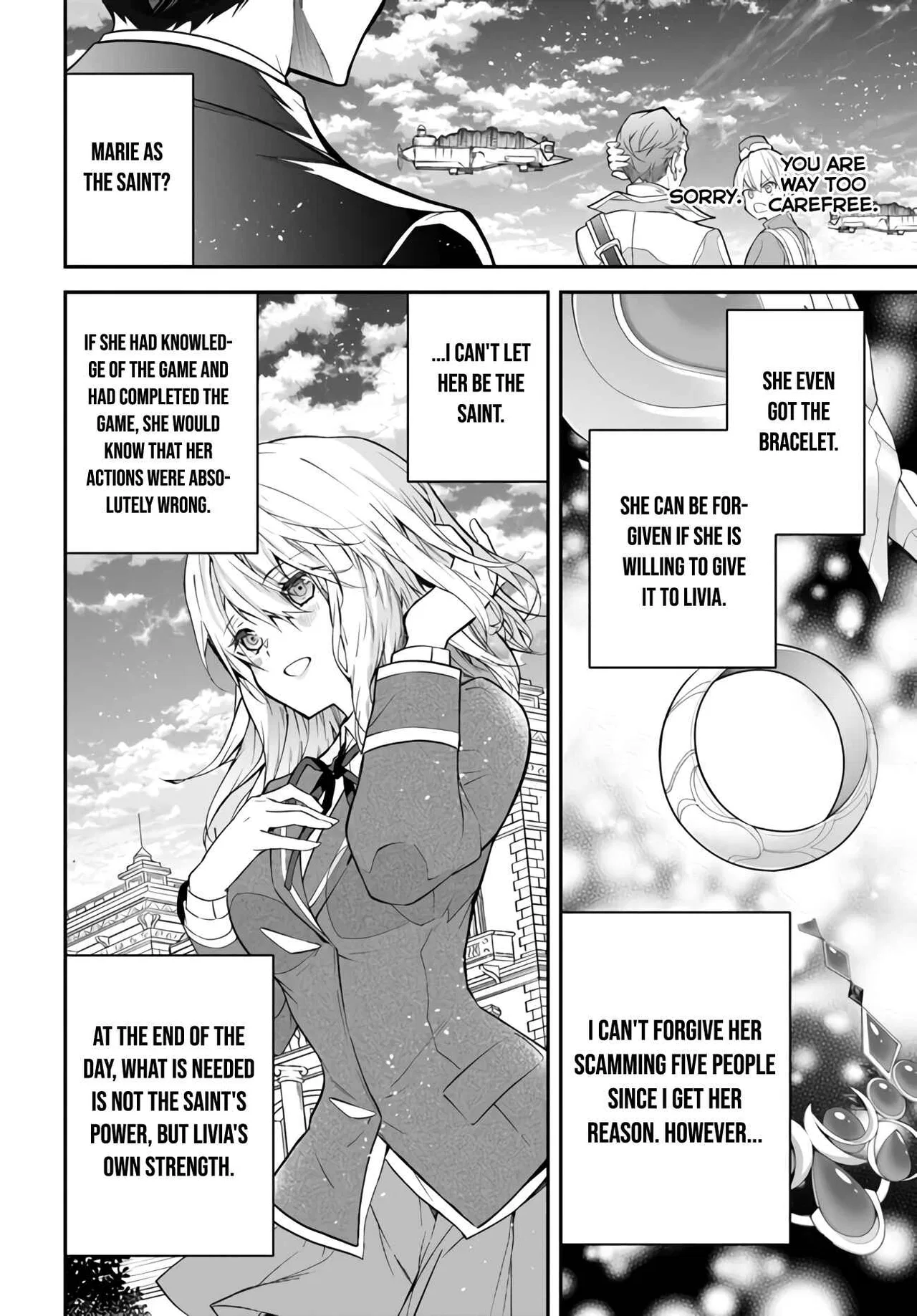 Otomege Sekai wa Mob ni Kibishii Sekai desu Chapter 38 – Page 28