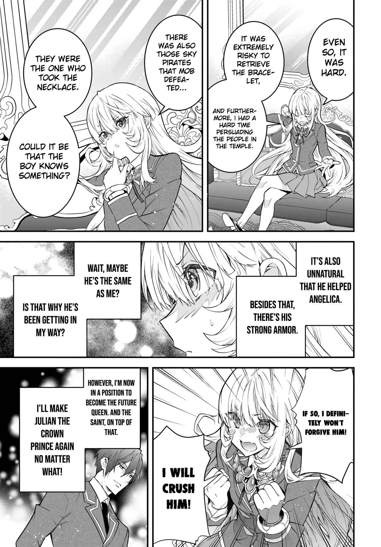 Otomege Sekai wa Mob ni Kibishii Sekai desu Chapter 38 – Page 31