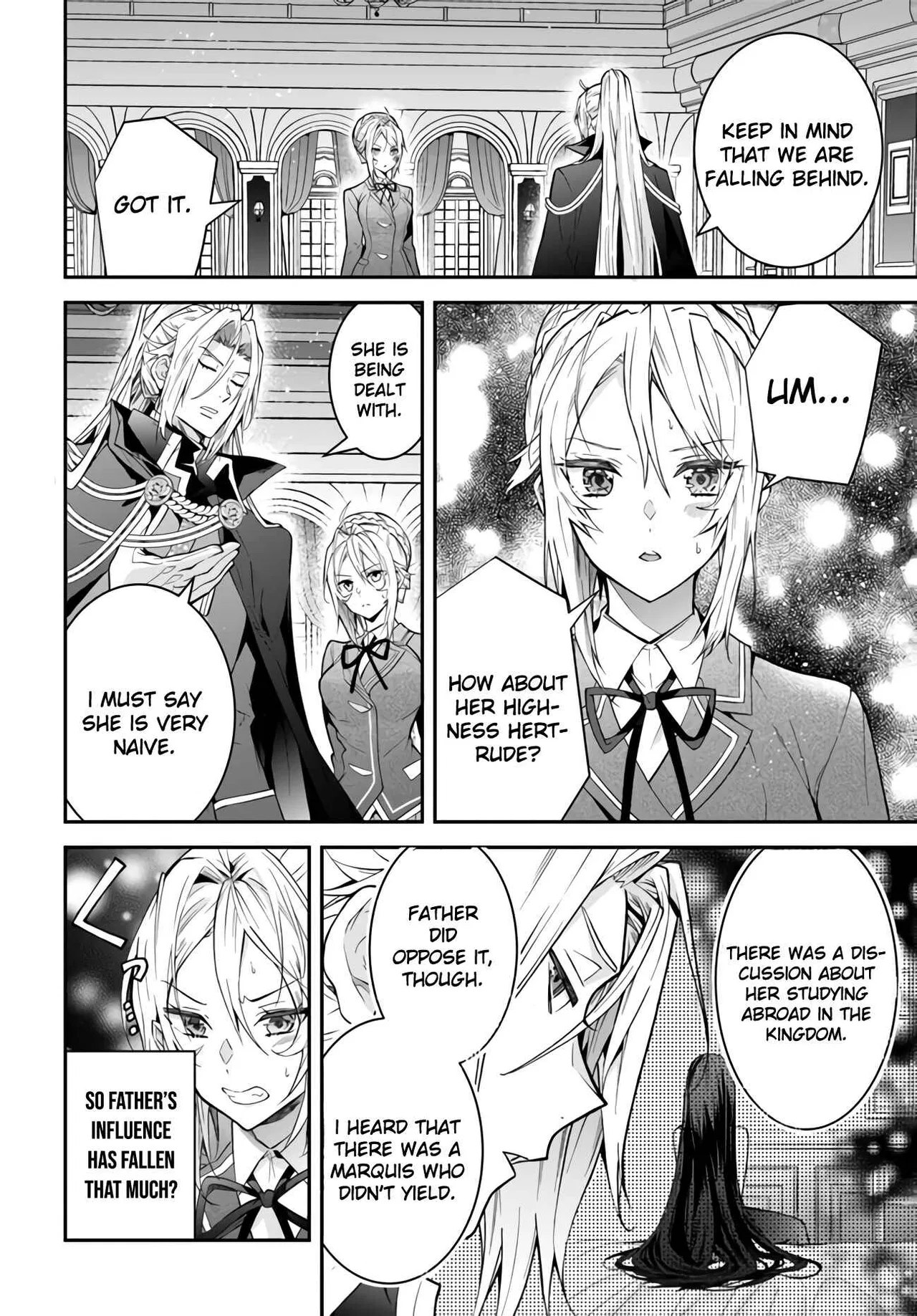 Otomege Sekai wa Mob ni Kibishii Sekai desu Chapter 37 – Page 4