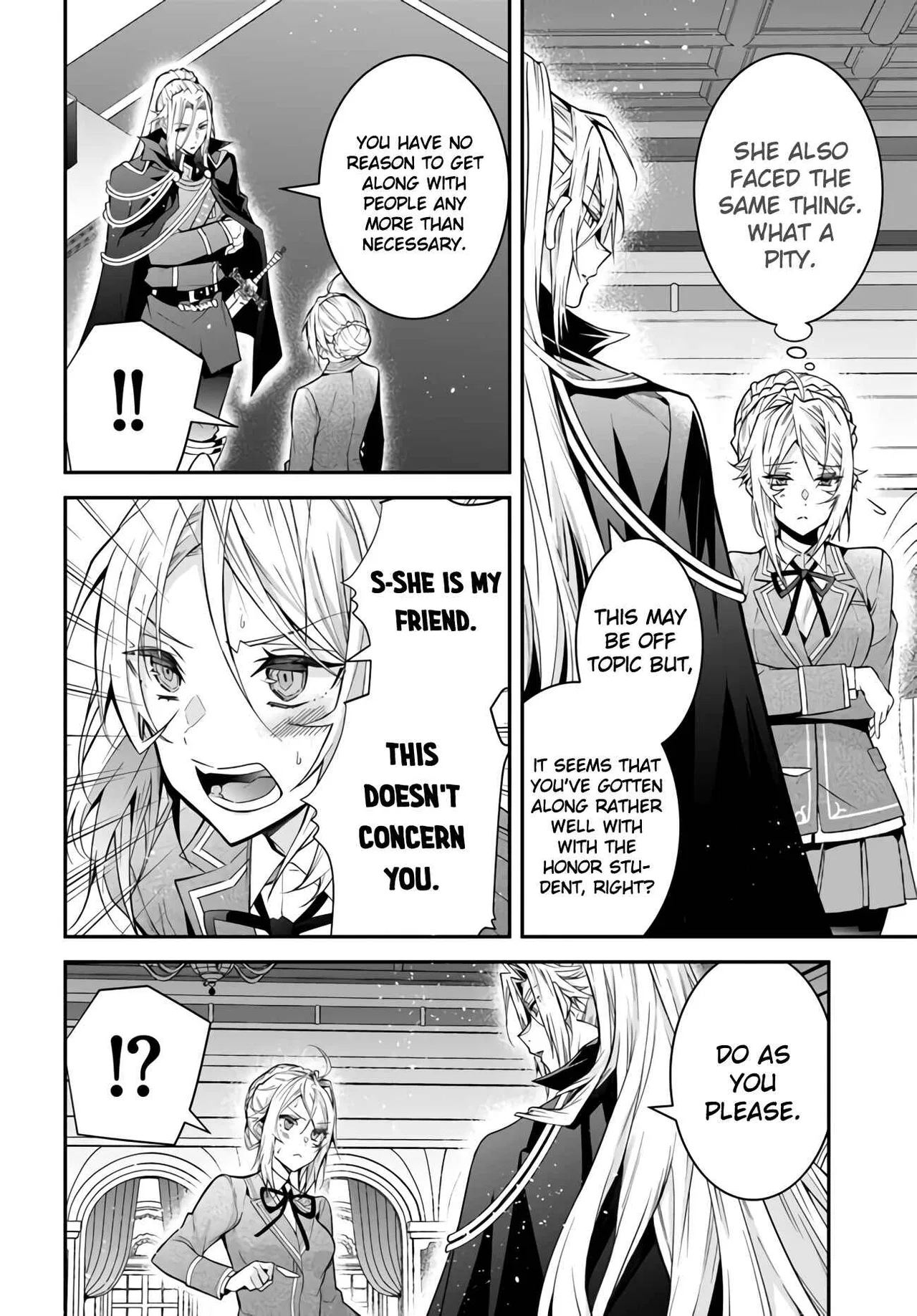 Otomege Sekai wa Mob ni Kibishii Sekai desu Chapter 37 – Page 6