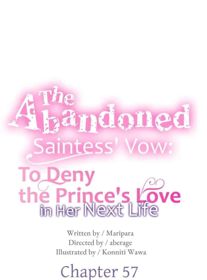 The Abandoned Saintess’s Vow: To Deny the Prince’s Love in Her Next Life Chapter 57 – Page 5