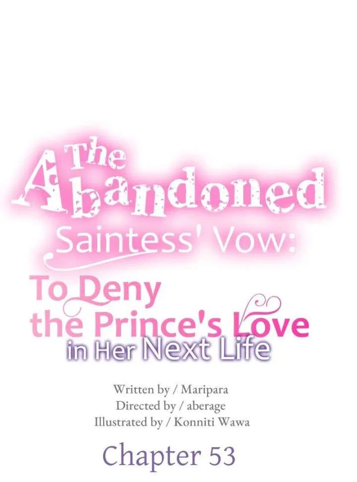 The Abandoned Saintess’s Vow: To Deny the Prince’s Love in Her Next Life Chapter 53 – Page 5