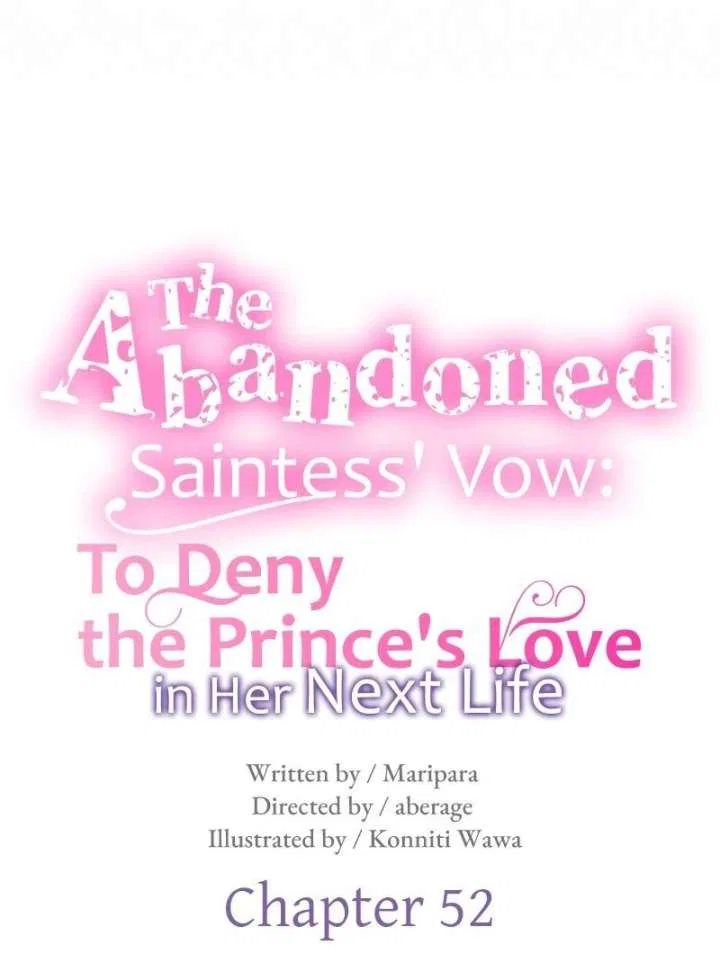 The Abandoned Saintess’s Vow: To Deny the Prince’s Love in Her Next Life Chapter 52 – Page 13