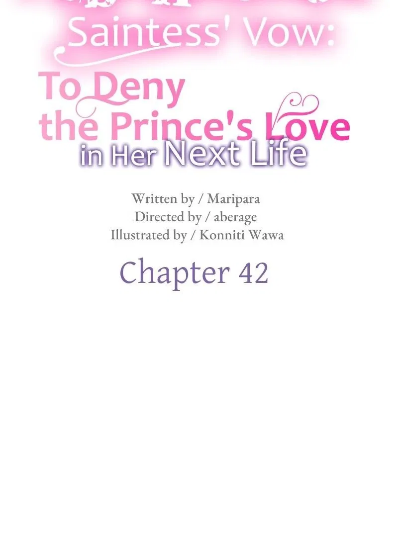 The Abandoned Saintess’s Vow: To Deny the Prince’s Love in Her Next Life Chapter 42 – Page 5