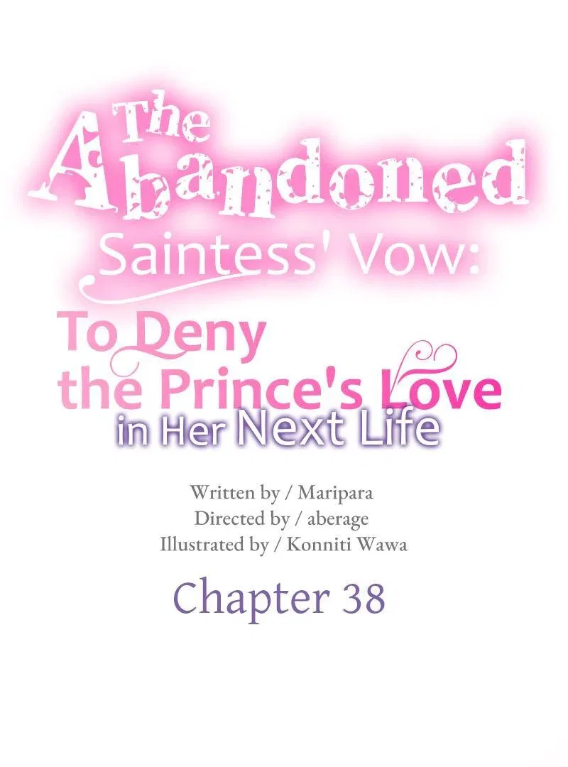 The Abandoned Saintess’s Vow: To Deny the Prince’s Love in Her Next Life Chapter 38 – Page 5
