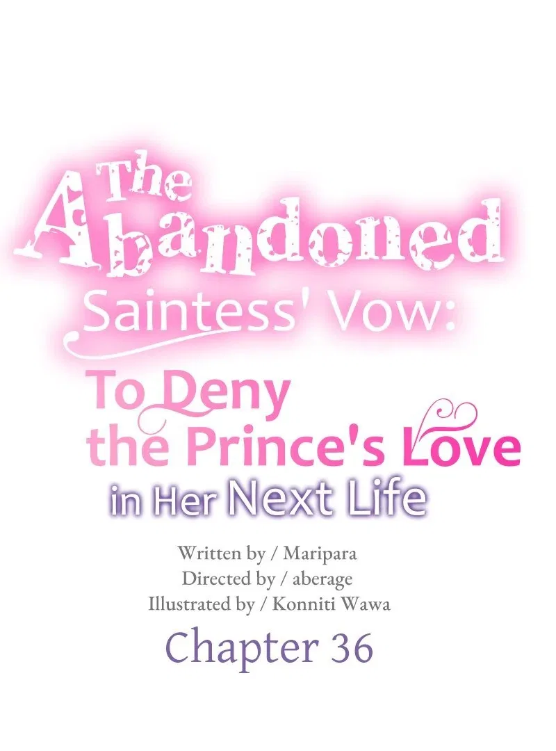 The Abandoned Saintess’s Vow: To Deny the Prince’s Love in Her Next Life Chapter 36 – Page 14