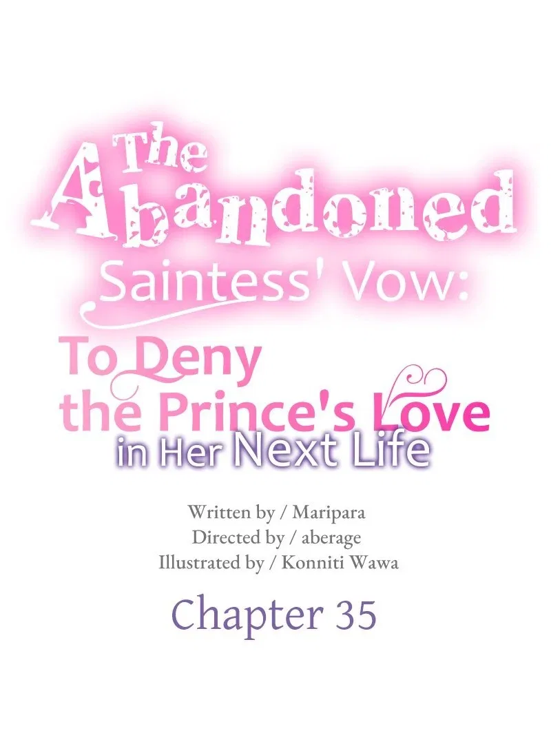 The Abandoned Saintess’s Vow: To Deny the Prince’s Love in Her Next Life Chapter 35 – Page 9