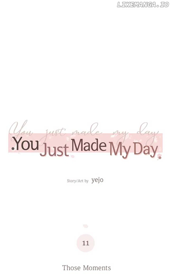 You Just Made My Day Chapter 11 – Page 1