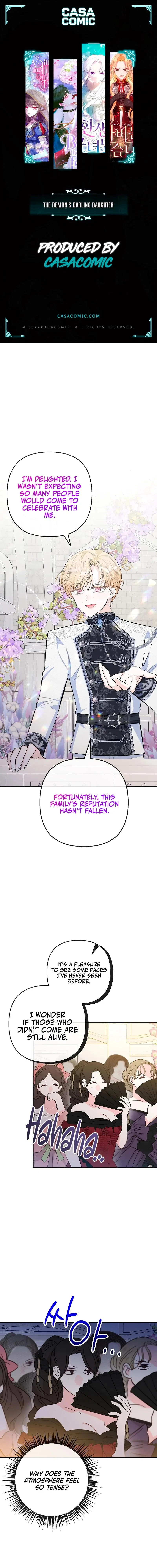 I Am A Daughter Loved By The Devil Chapter 91 – Page 1