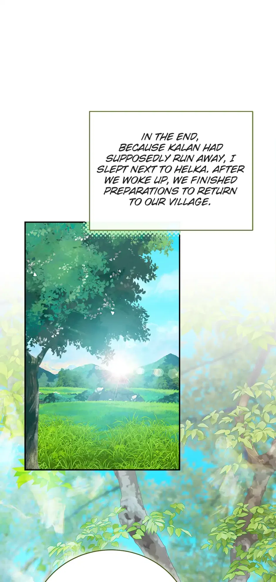 At the End of the Hidden Greenery Chapter 49 – Page 1