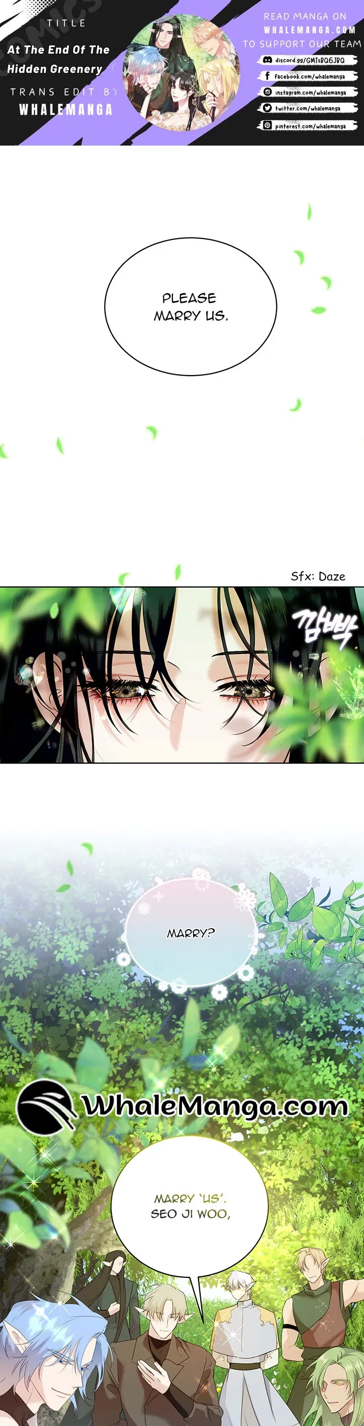 At the End of the Hidden Greenery Chapter 1 – Page 1
