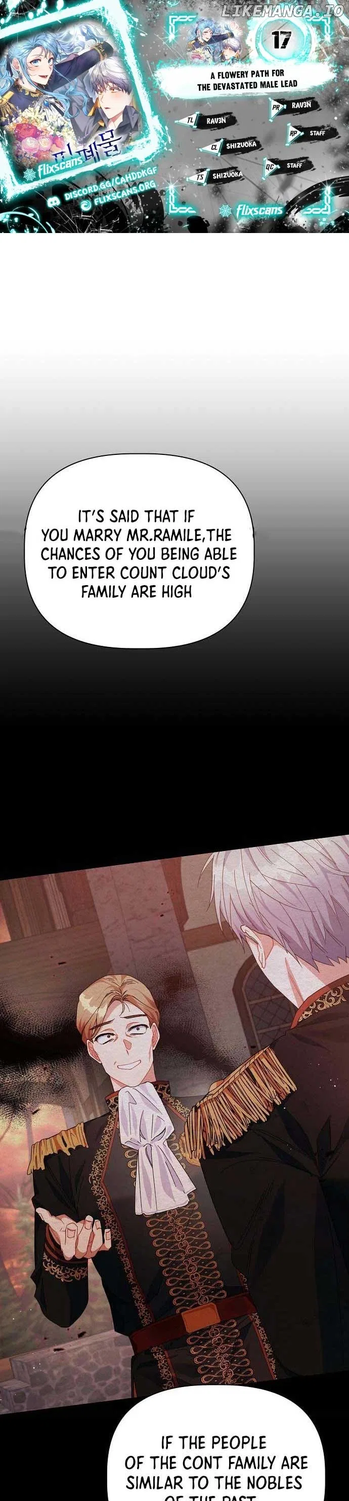 A Flowery Path for the Devastated Male Lead Chapter 17 – Page 1