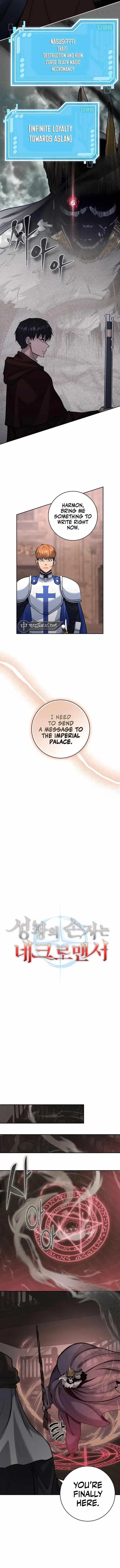 HOLY EMPEROR’S GRANDSON IS A NECROMANCER Chapter 51 – Page 8