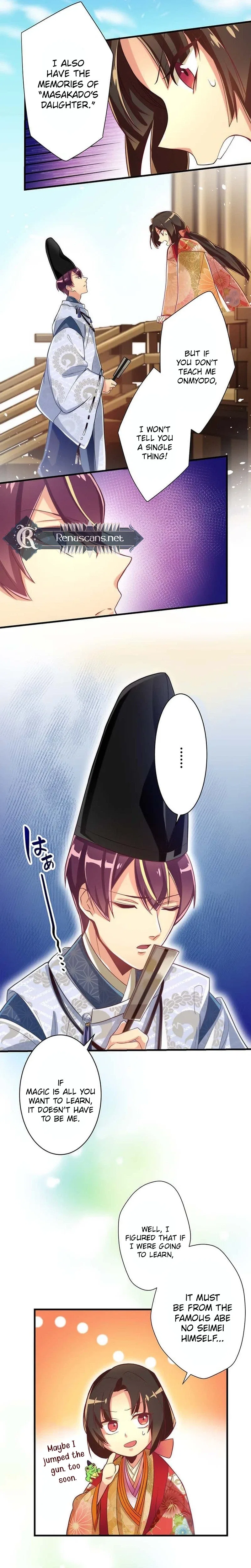The Heian-Era Villainess Becomes Abe no Seimei’s Disciple to Survive Chapter 4 – Page 9