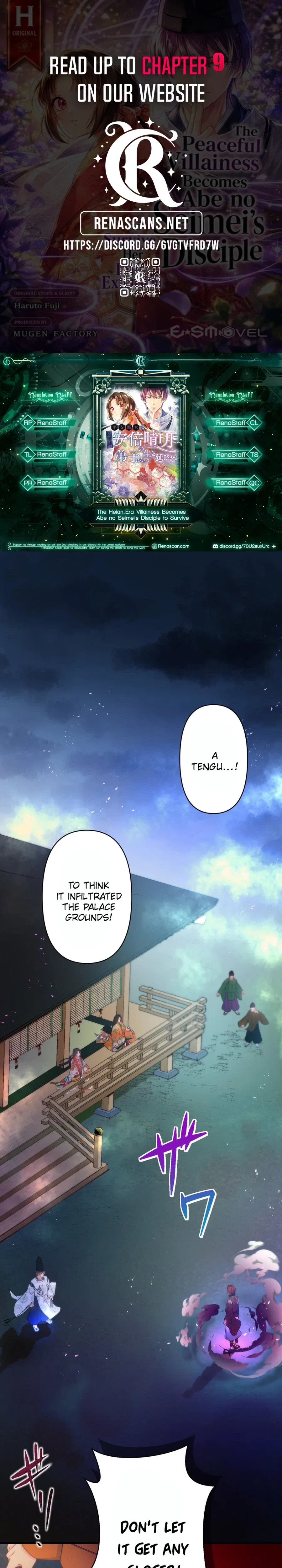 The Heian-Era Villainess Becomes Abe no Seimei’s Disciple to Survive Chapter 3 – Page 2