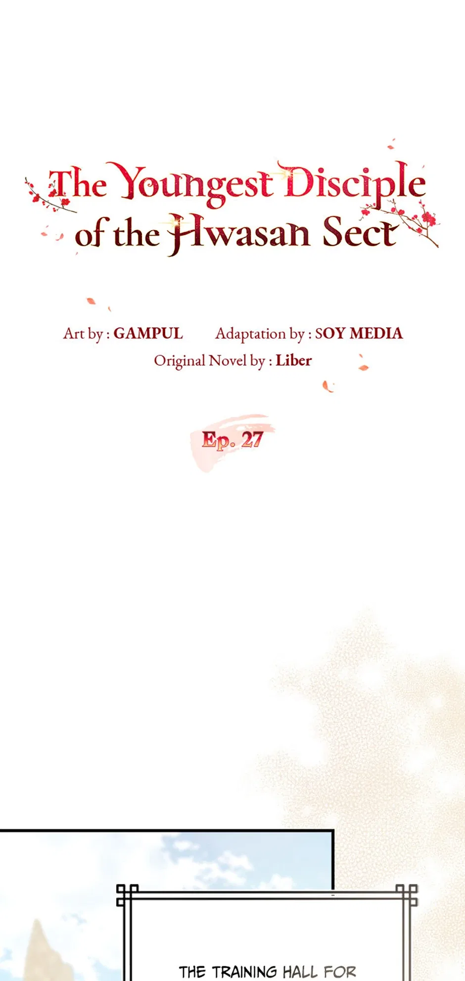 I Became The Youngest Disciple of The Mount Hua Sect Chapter 27 – Page 1