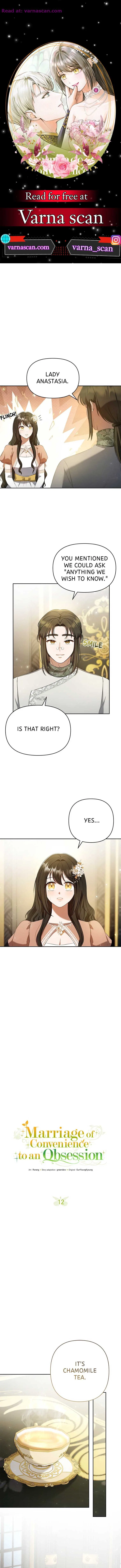 Marriage of Convenience to an Obsession Chapter 12 – Page 1