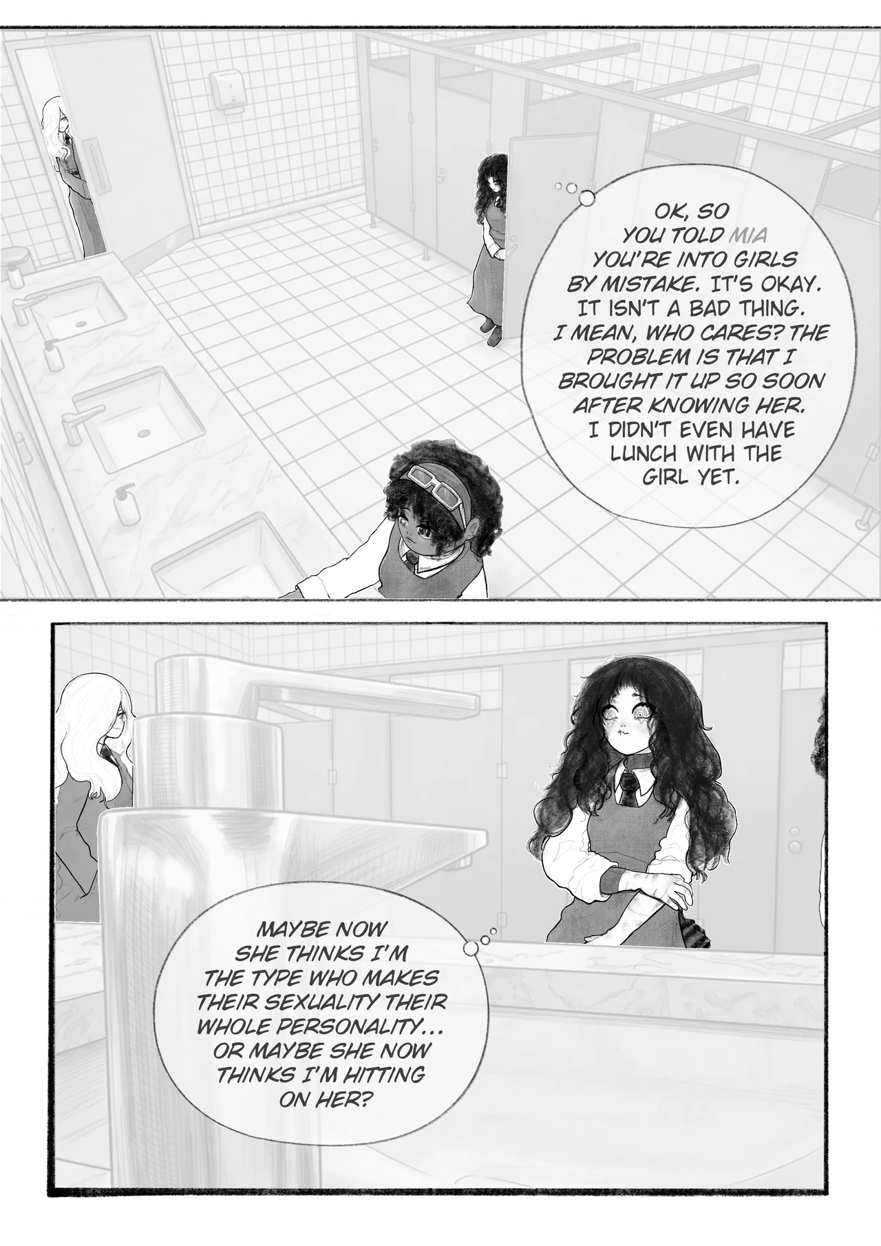 Is She Making Fun of Me? Chapter 12.1 – Page 2