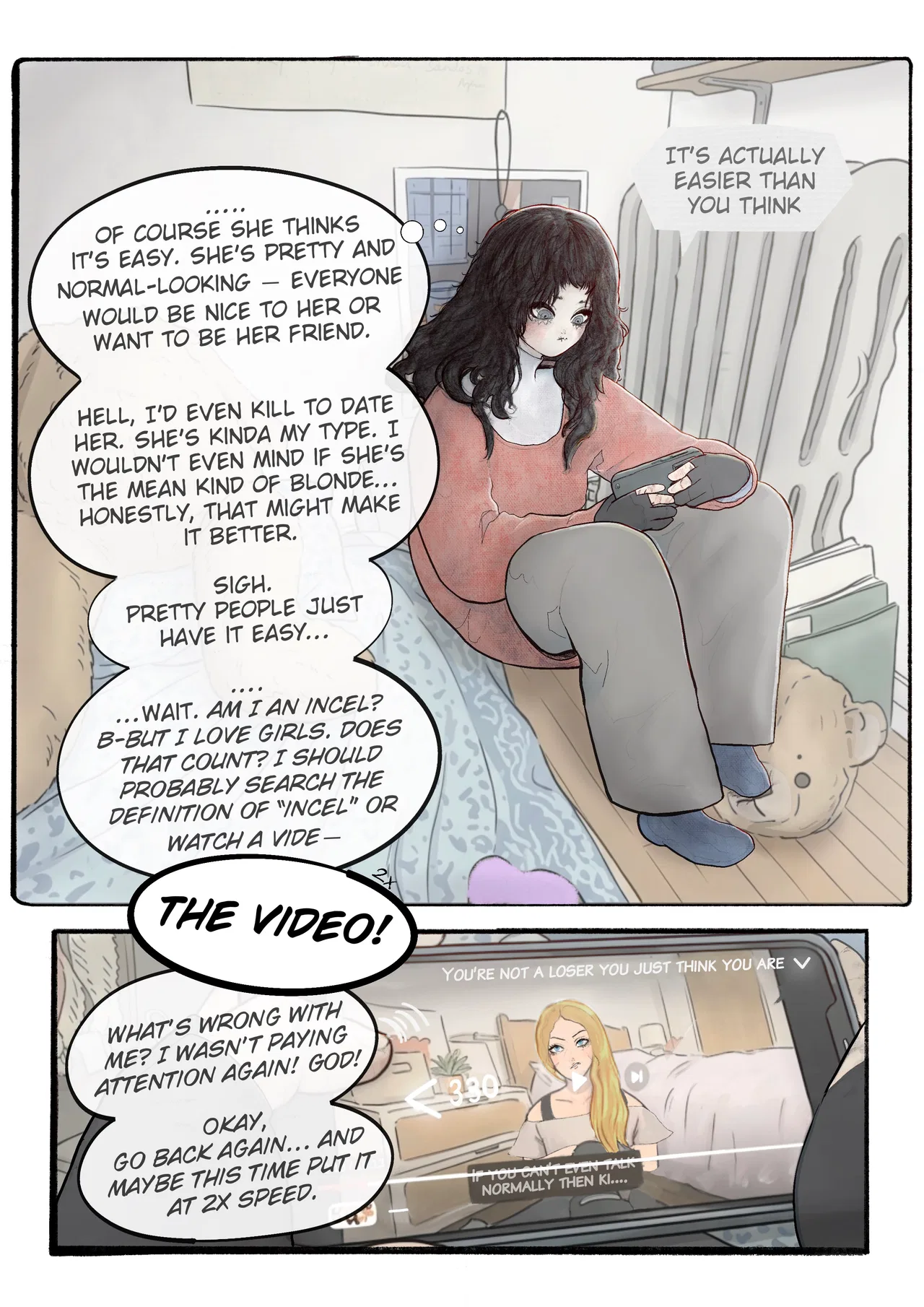 Is She Making Fun of Me? Chapter 9.5 – Page 2