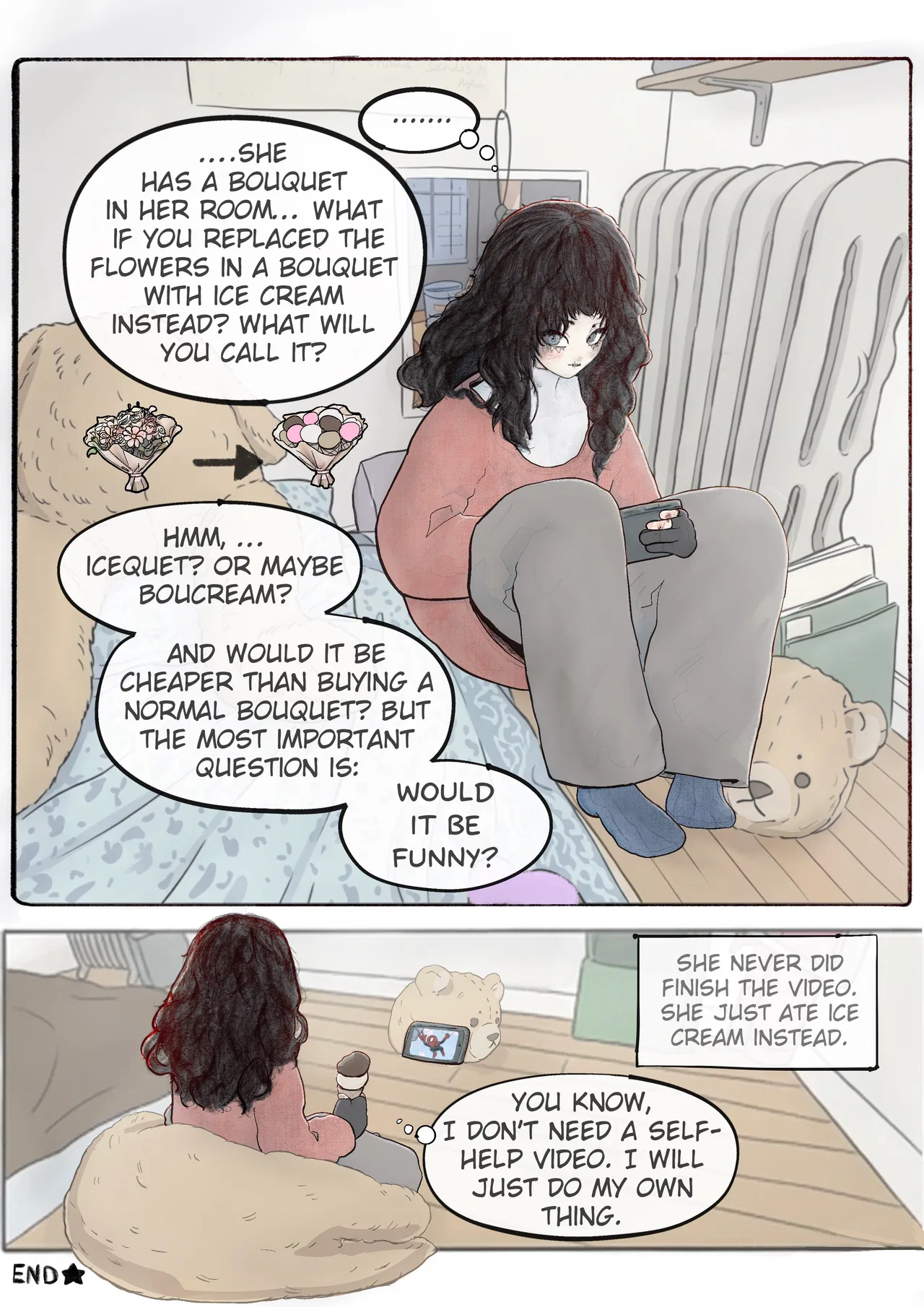 Is She Making Fun of Me? Chapter 9.5 – Page 3