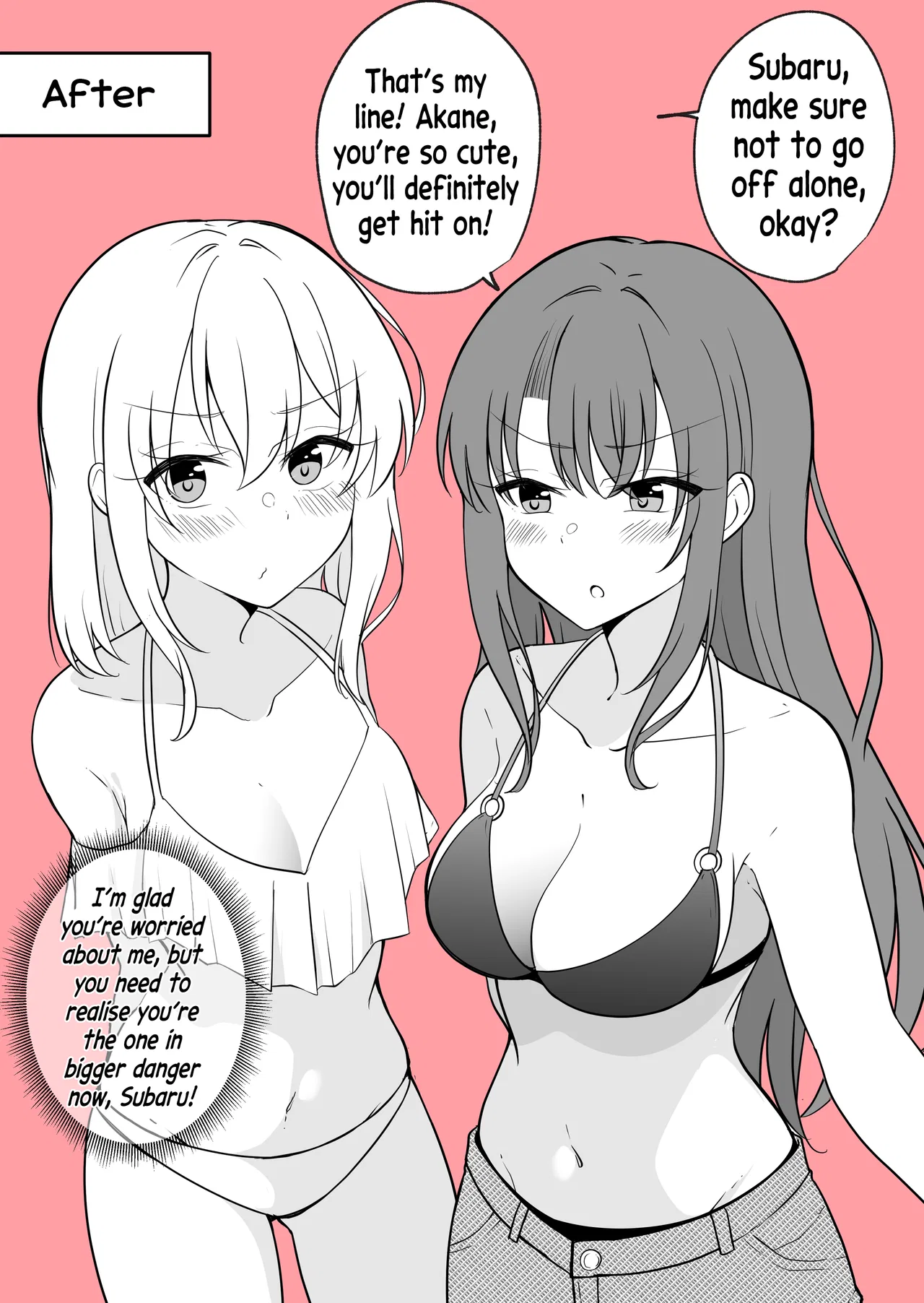 Aru Hi Kareshi ga Onnanoko ni Natteshimatta Couple no Nichijou Chapter 24 – Page 2
