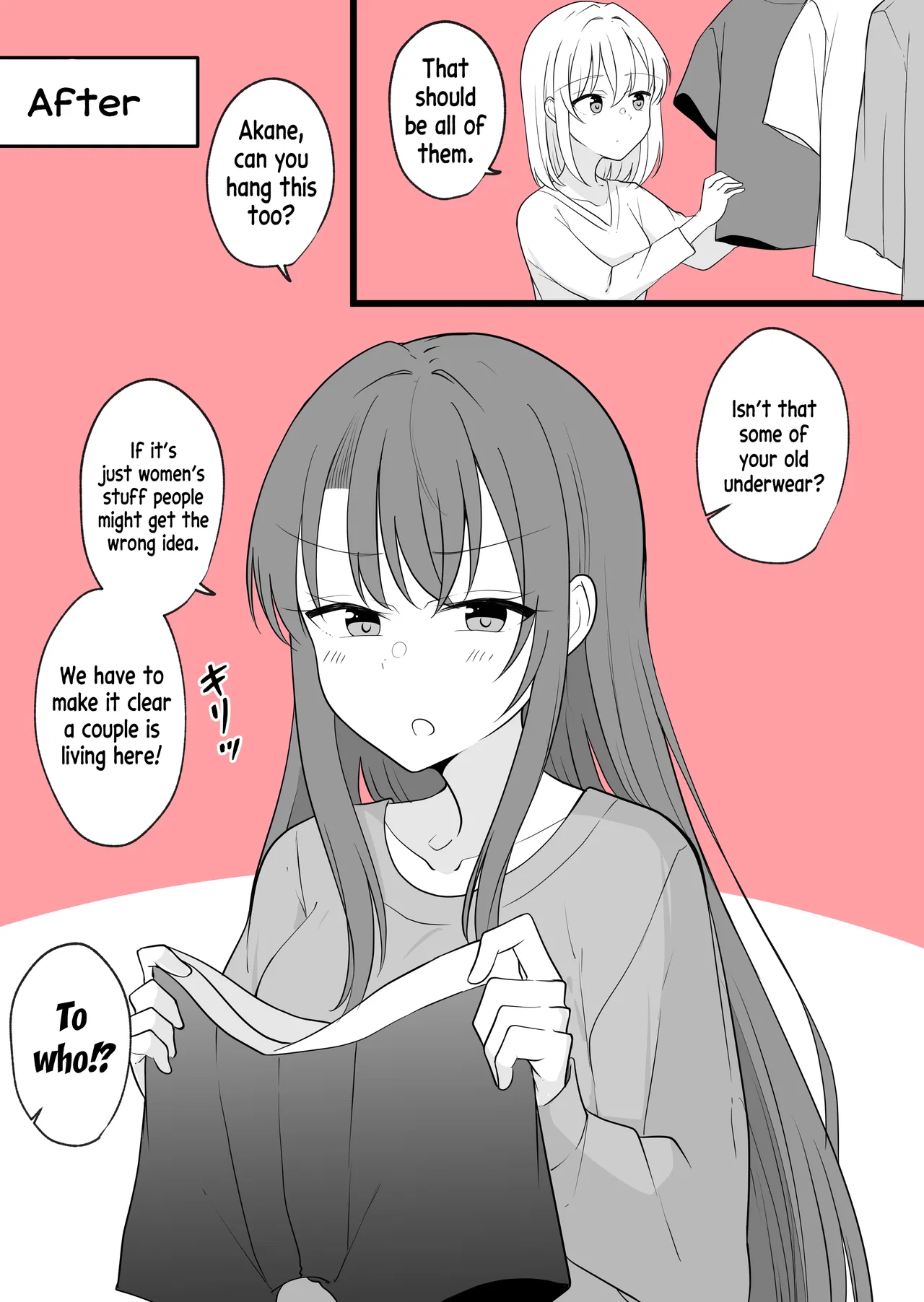 Aru Hi Kareshi ga Onnanoko ni Natteshimatta Couple no Nichijou Chapter 34 – Page 2