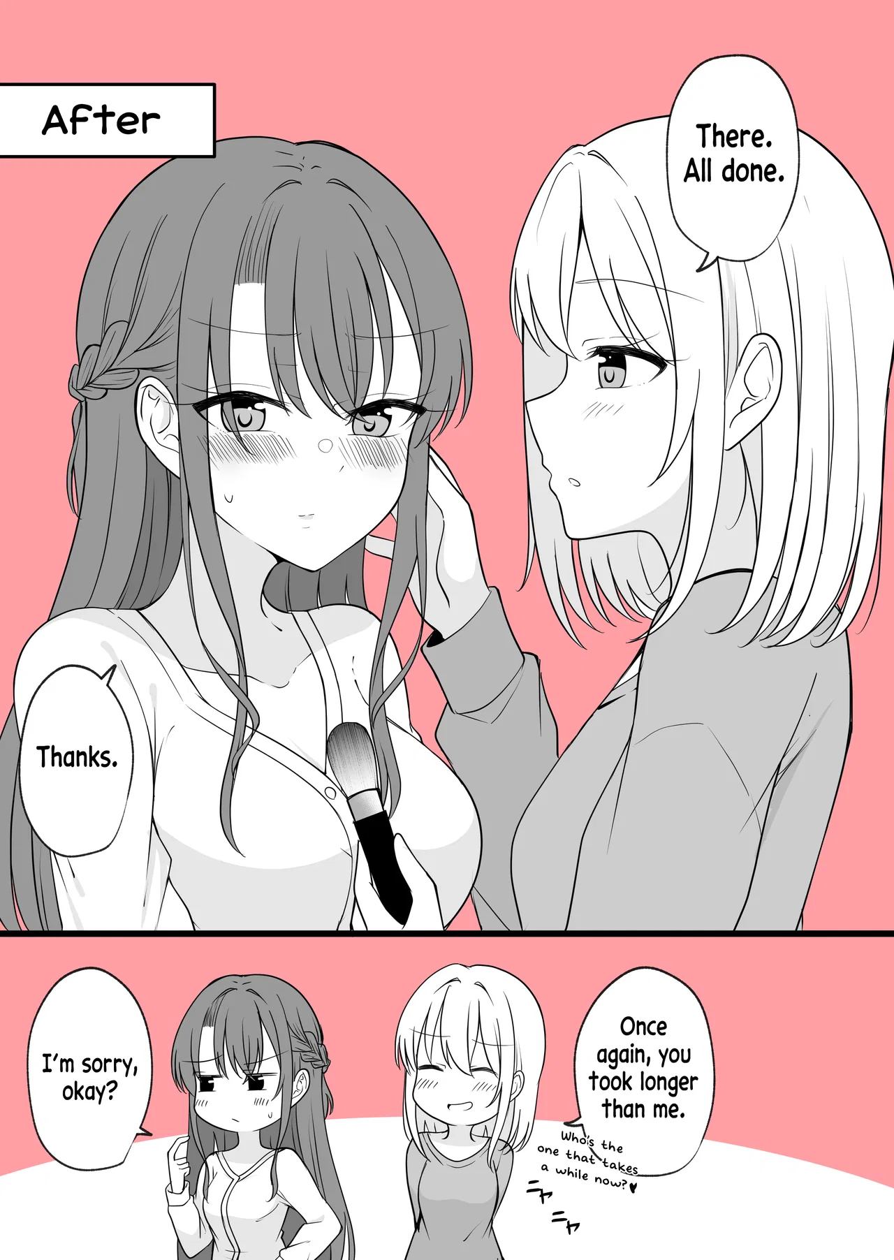 Aru Hi Kareshi ga Onnanoko ni Natteshimatta Couple no Nichijou Chapter 40 – Page 2