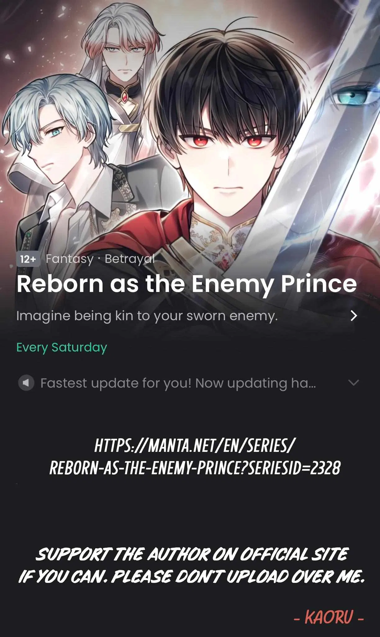 Reborn as the Enemy Prince Chapter 85 – Page 28