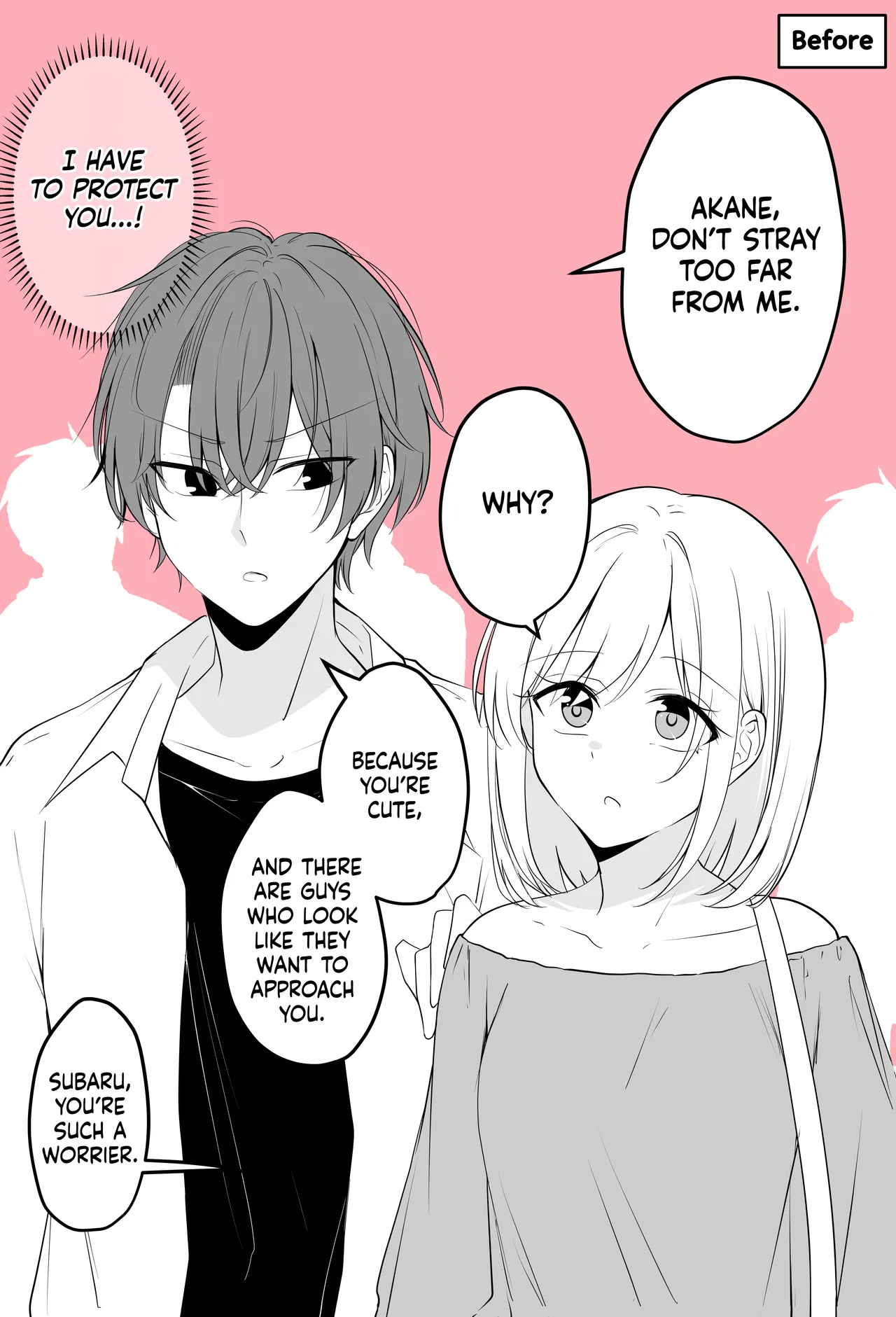 Aru Hi Kareshi ga Onnanoko ni Natteshimatta Couple no Nichijou Chapter 55 – Page 1