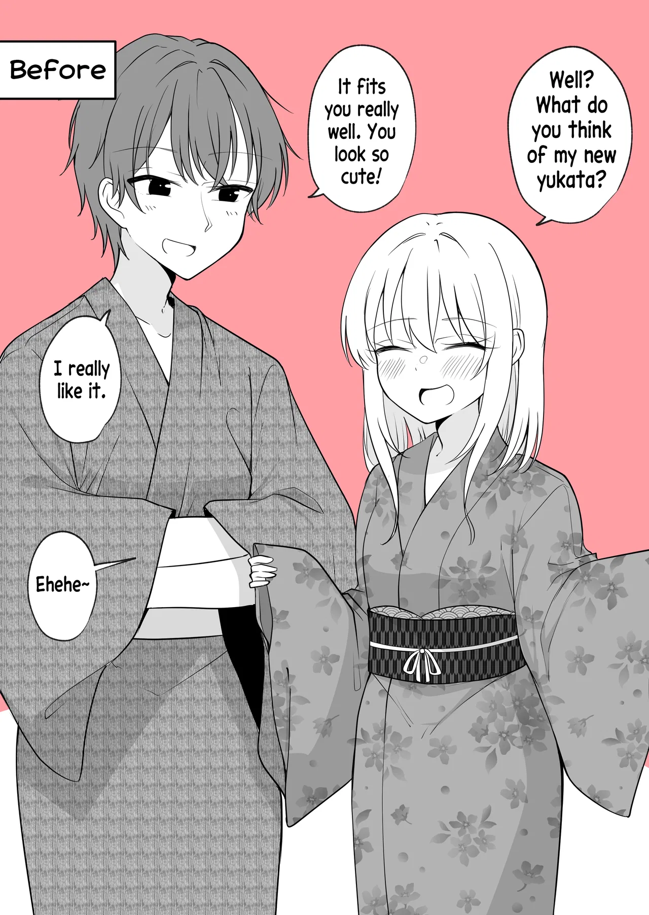 Aru Hi Kareshi ga Onnanoko ni Natteshimatta Couple no Nichijou Chapter 27 – Page 1