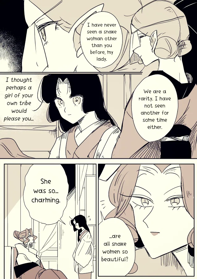 Snake Woman and Offering-chan Chapter 6 – Page 13
