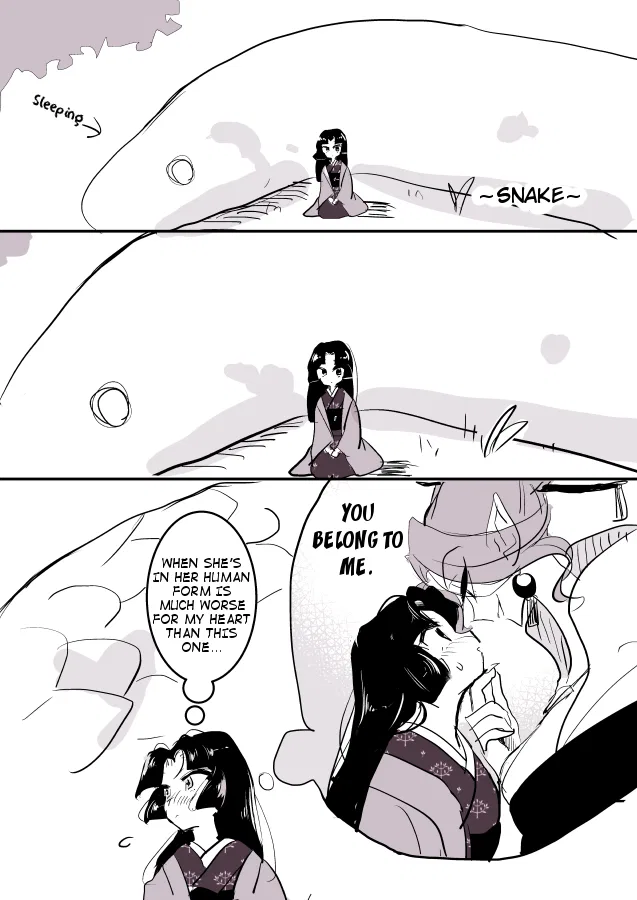 Snake Woman and Offering-chan Chapter 1 – Page 12