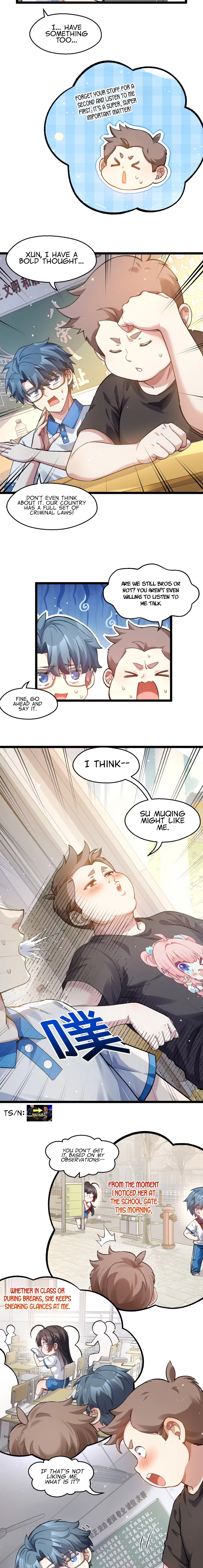 Jǐnguǎn Shì Xuébà Xìtǒng, dàn Xiǎosū Tóngxué de Hǎogǎndù Zài Wěnbù Tíshēng Chapter 14 – Page 3