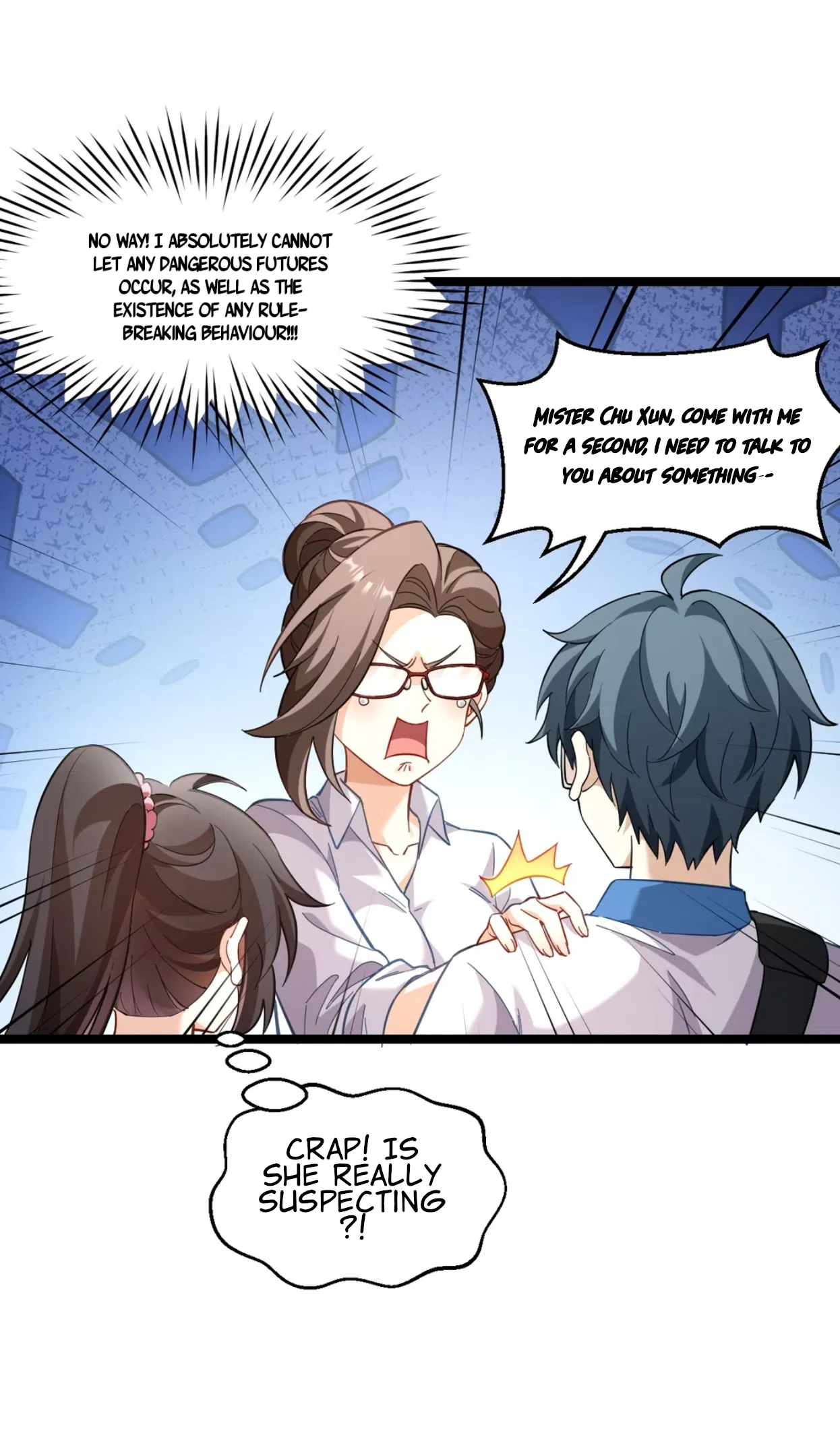 Jǐnguǎn Shì Xuébà Xìtǒng, dàn Xiǎosū Tóngxué de Hǎogǎndù Zài Wěnbù Tíshēng Chapter 7 – Page 21