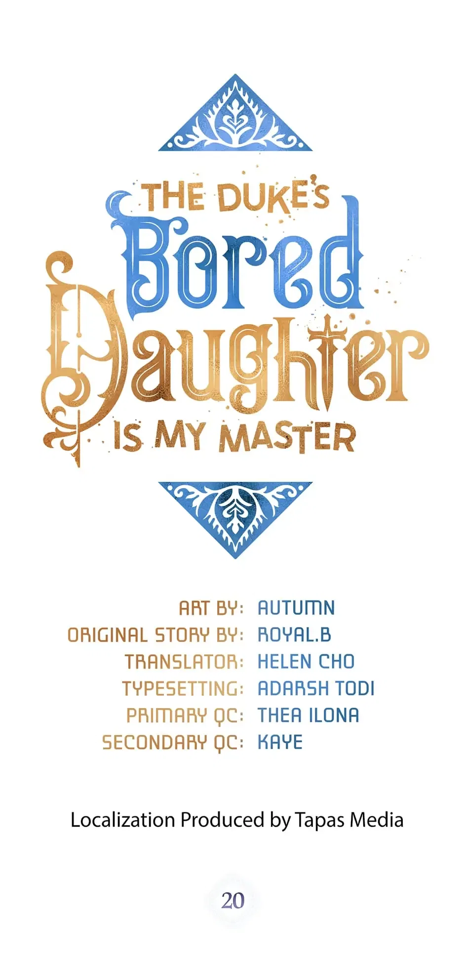 The Duke’s Bored Daughter is My Master Chapter 20 – Page 22