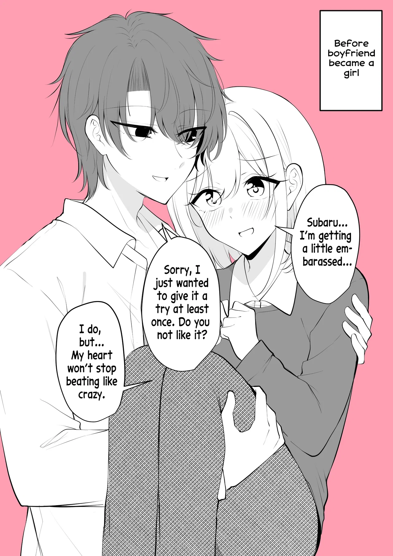 Aru Hi Kareshi ga Onnanoko ni Natteshimatta Couple no Nichijou Chapter 61 – Page 1