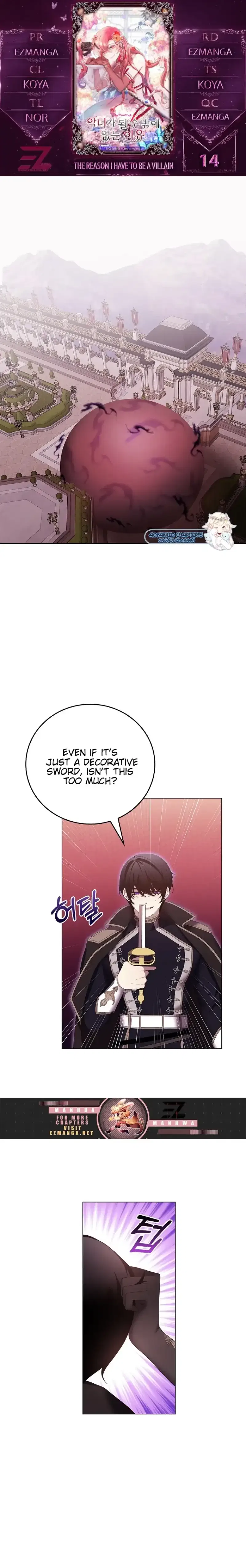 The Reason I Have to Be a Villain Chapter 14 – Page 1