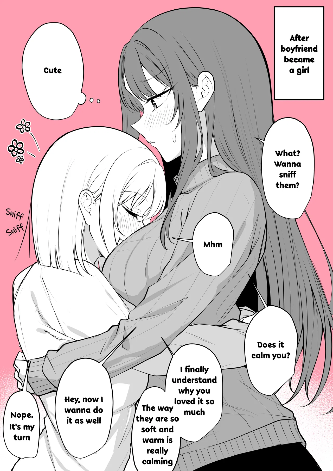 Aru Hi Kareshi ga Onnanoko ni Natteshimatta Couple no Nichijou Chapter 57 – Page 2