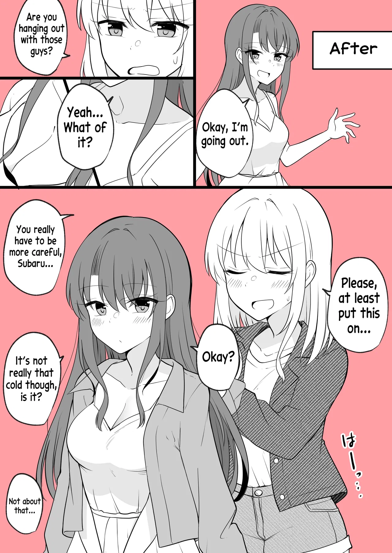 Aru Hi Kareshi ga Onnanoko ni Natteshimatta Couple no Nichijou Chapter 20 – Page 2