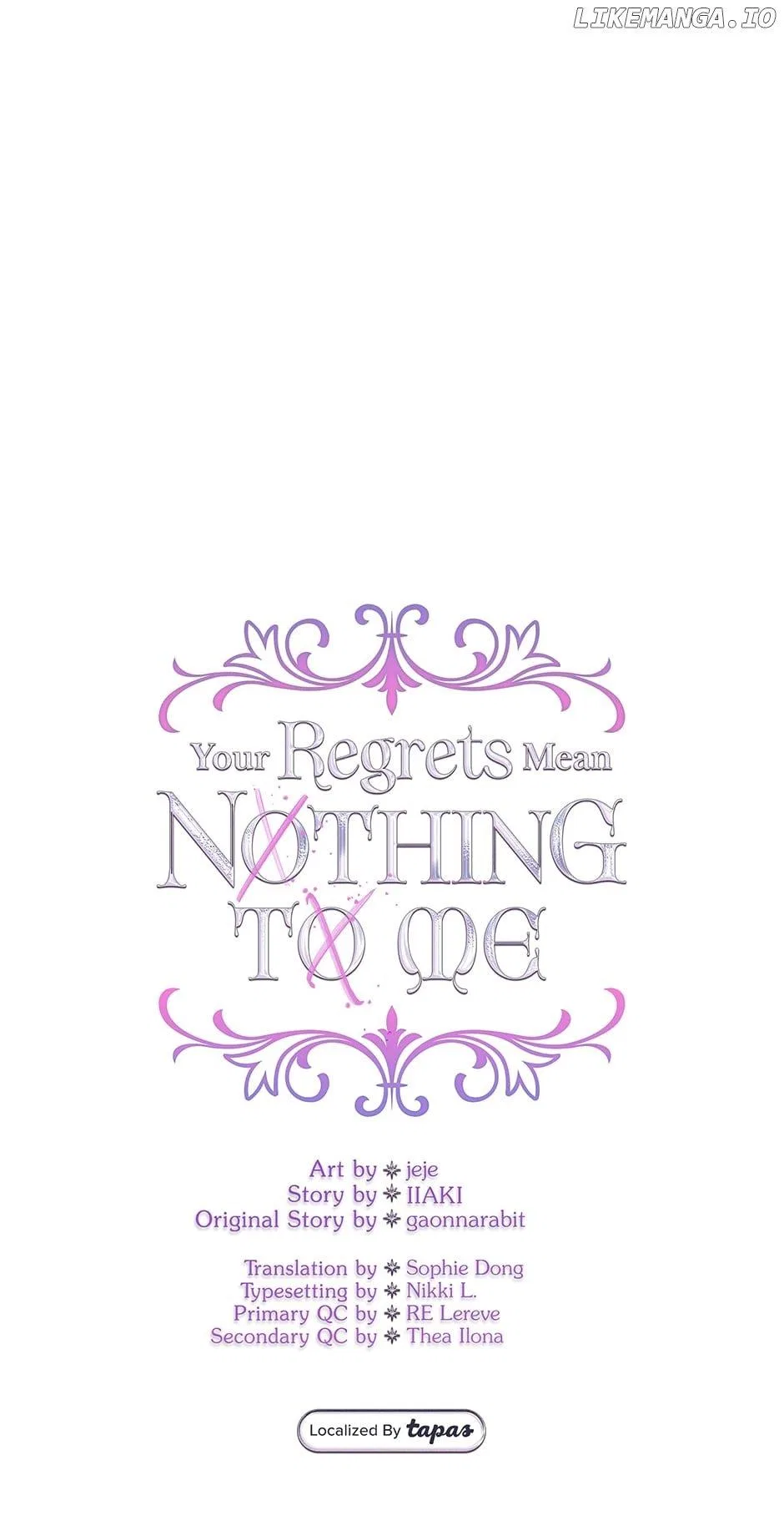 Your Regrets Mean Nothing to Me Chapter 111 – Page 3