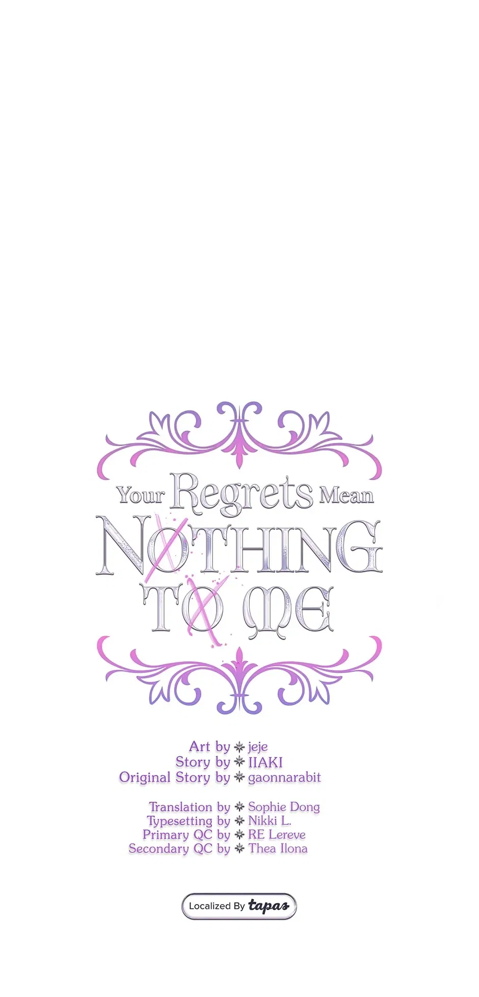 Your Regrets Mean Nothing to Me Chapter 105 – Page 10