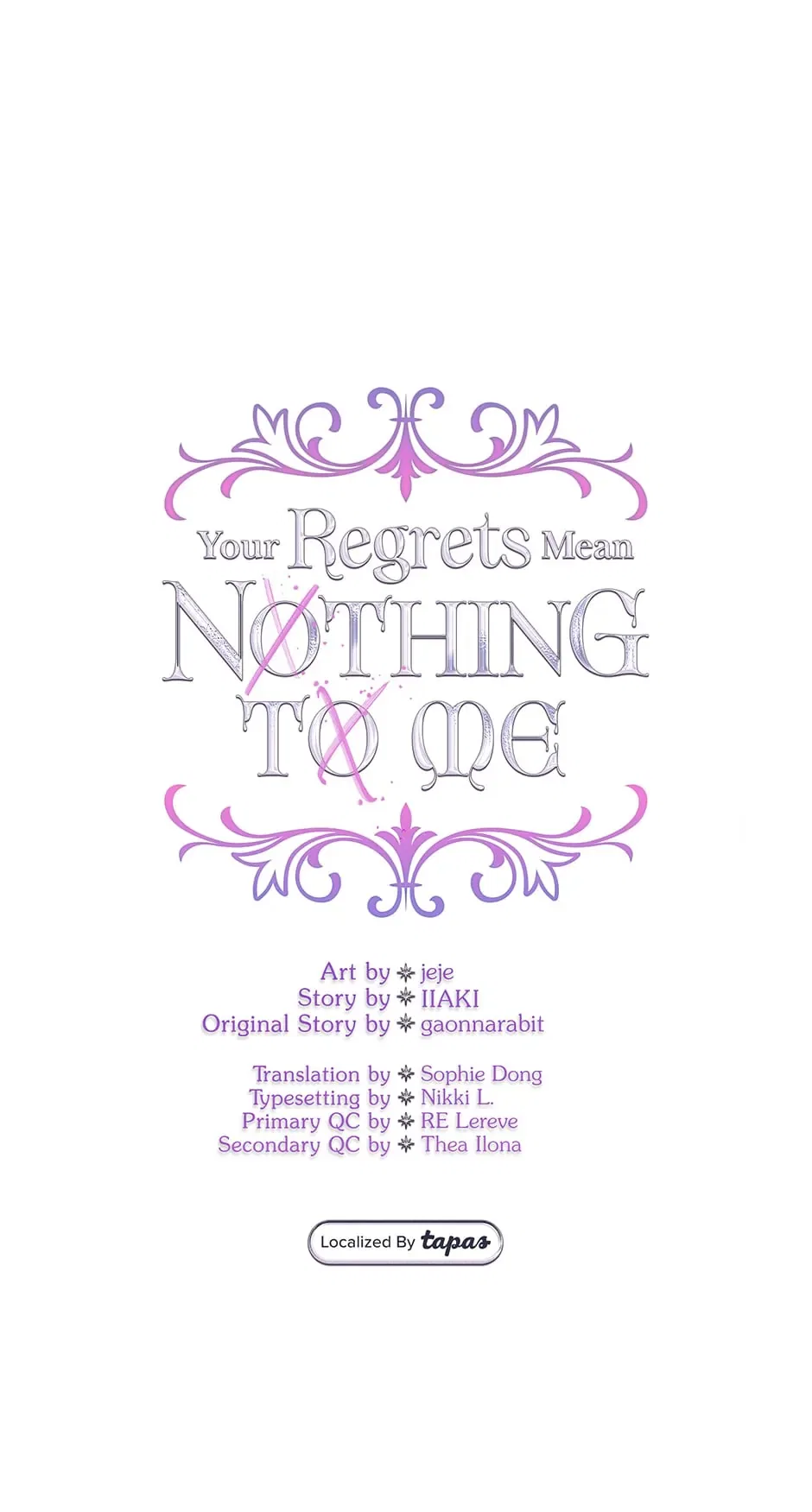 Your Regrets Mean Nothing to Me Chapter 104 – Page 13