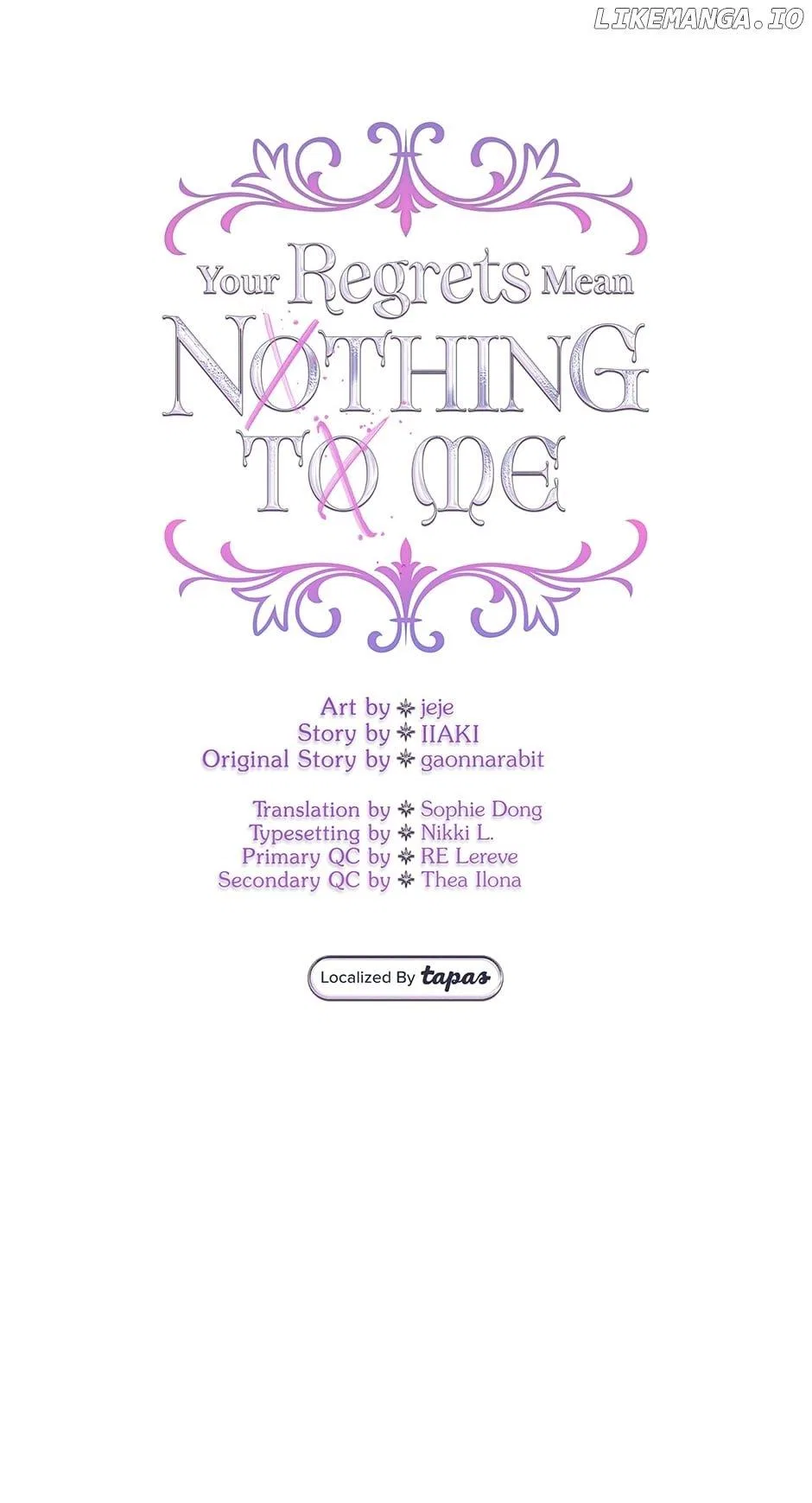 Your Regrets Mean Nothing to Me Chapter 102 – Page 6