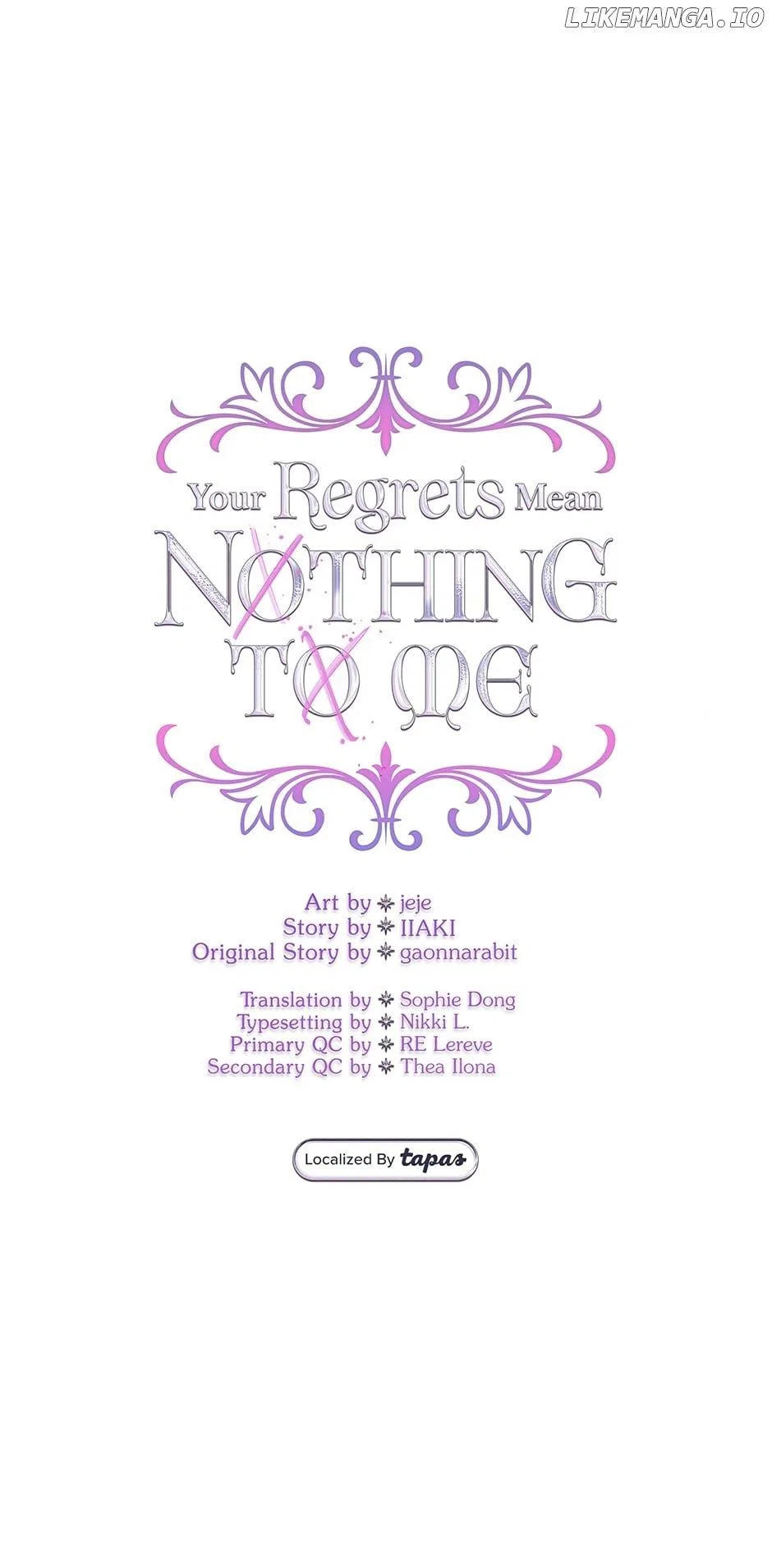 Your Regrets Mean Nothing to Me Chapter 100 – Page 7