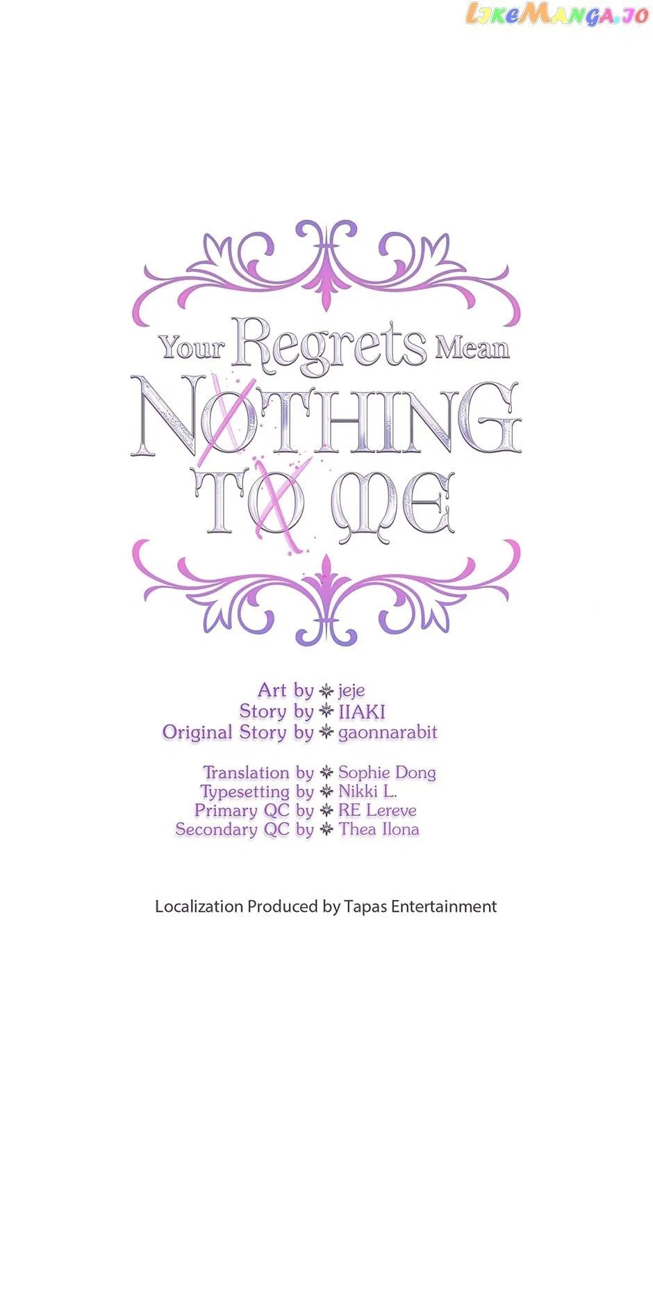 Your Regrets Mean Nothing to Me Chapter 97 – Page 8