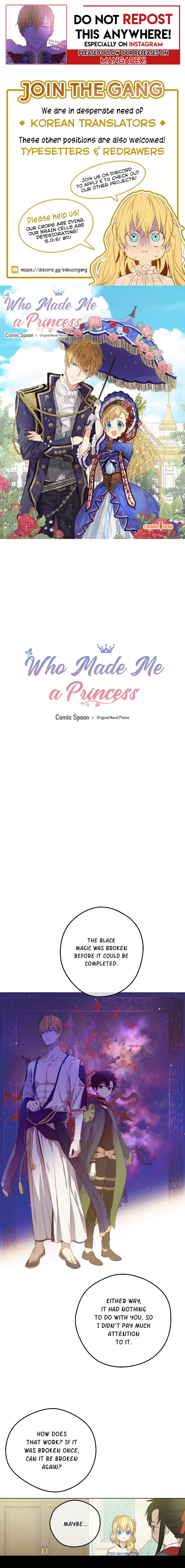 Who Made me a Princess Chapter 71 – Page 1