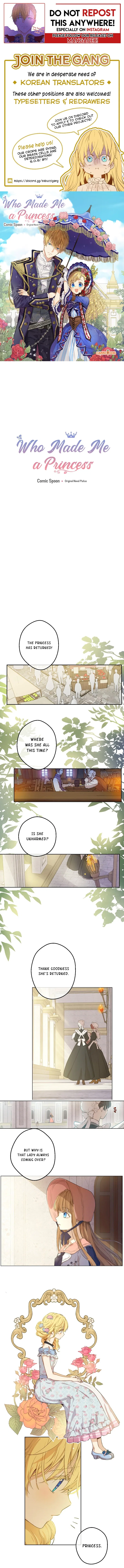 Who Made me a Princess Chapter 69 – Page 1